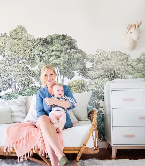 Emily Henderson Elliot Baby Girl Nursery